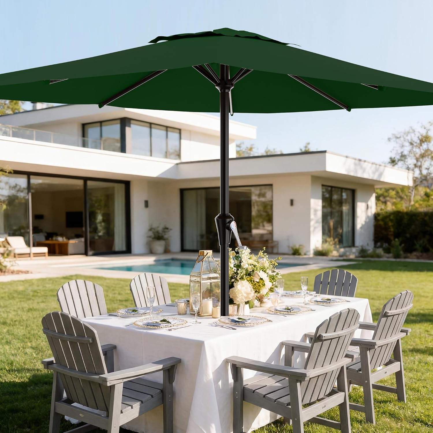 Thumbnail 6 de AreShark Patio Umbrella, 8' x 10