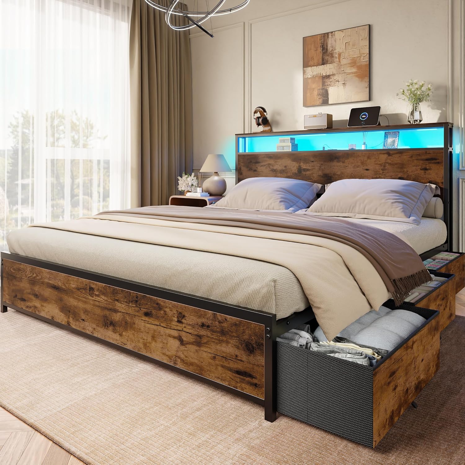 Detalle de Forestell Queen Bed Frame