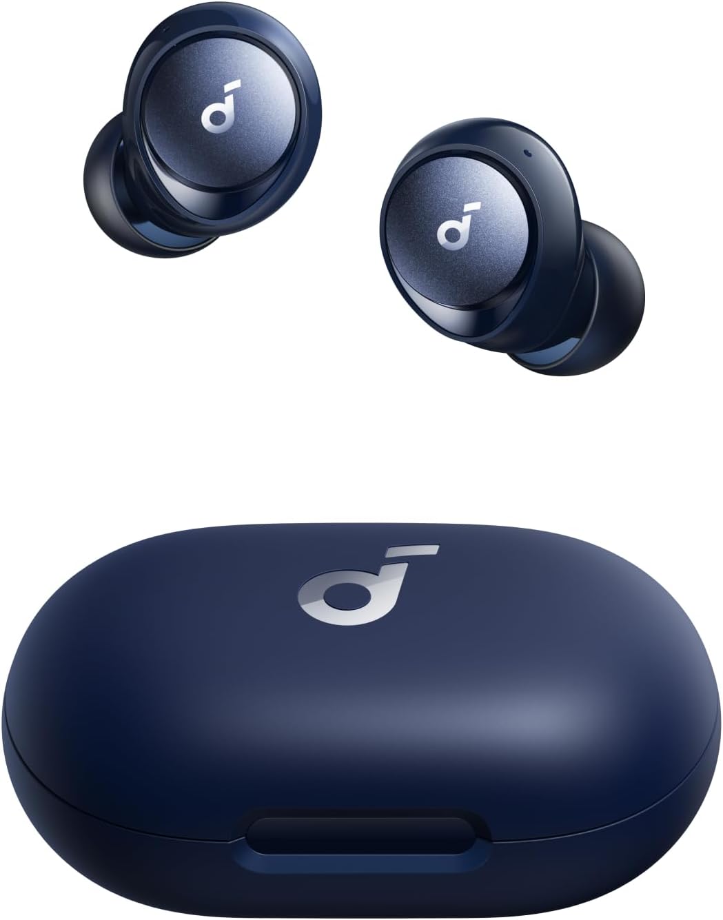Detalle de Soundcore Space A40 A3936RC wireless earbuds with adaptive ANC and Hi-Res audio