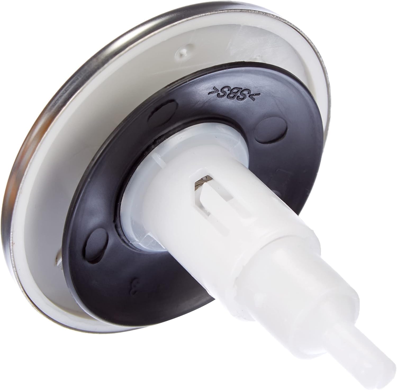 Detalle de Wirquin SP9261S Quick-Clac Stainless Steel Sink Stopper, 6.5 cm