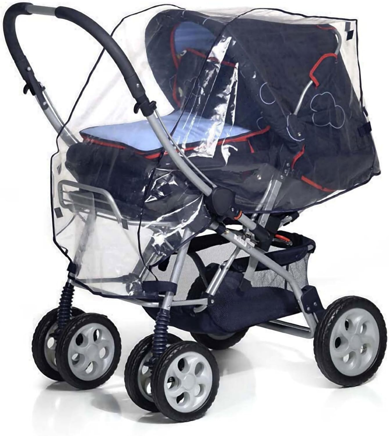 Thumbnail 5 de Reer 72049 Parapioggia Universale, senza PVC – protezione per carrozzine e passeggini