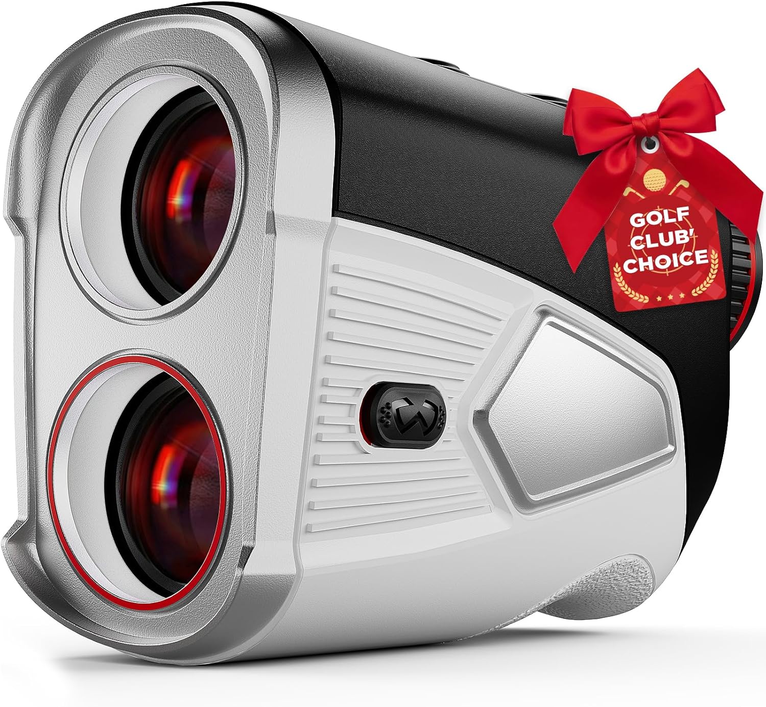 AxisLock 0.5-Second Pin Golf Rangefinder with Slope 2X HD LCD (Up to 1500 Yards, 7X Magnification)