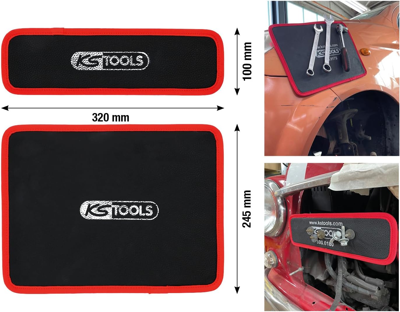 Thumbnail 1 de KS TOOLS Tapis de protection pour servante d’atelier 800.0175