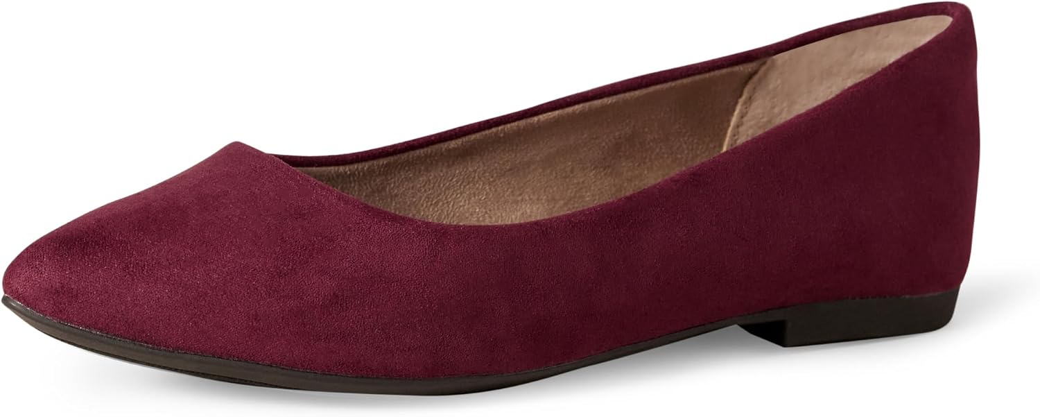 Detalle de Amazon Essentials Women's Pointed-Toe Ballet Flat