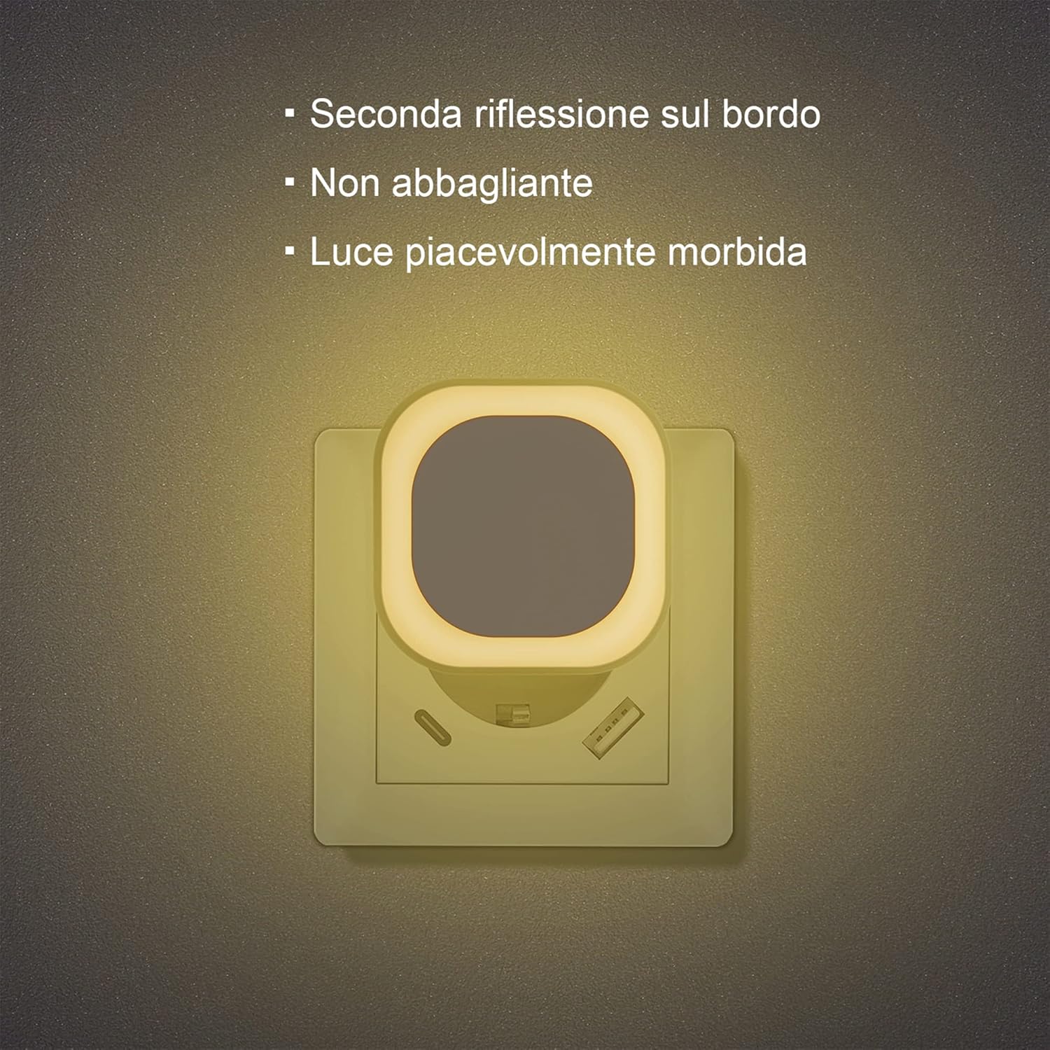 Thumbnail 5 de YUNLEX Presa di luce notturna sensore crepuscolare 3 livelli 🌙