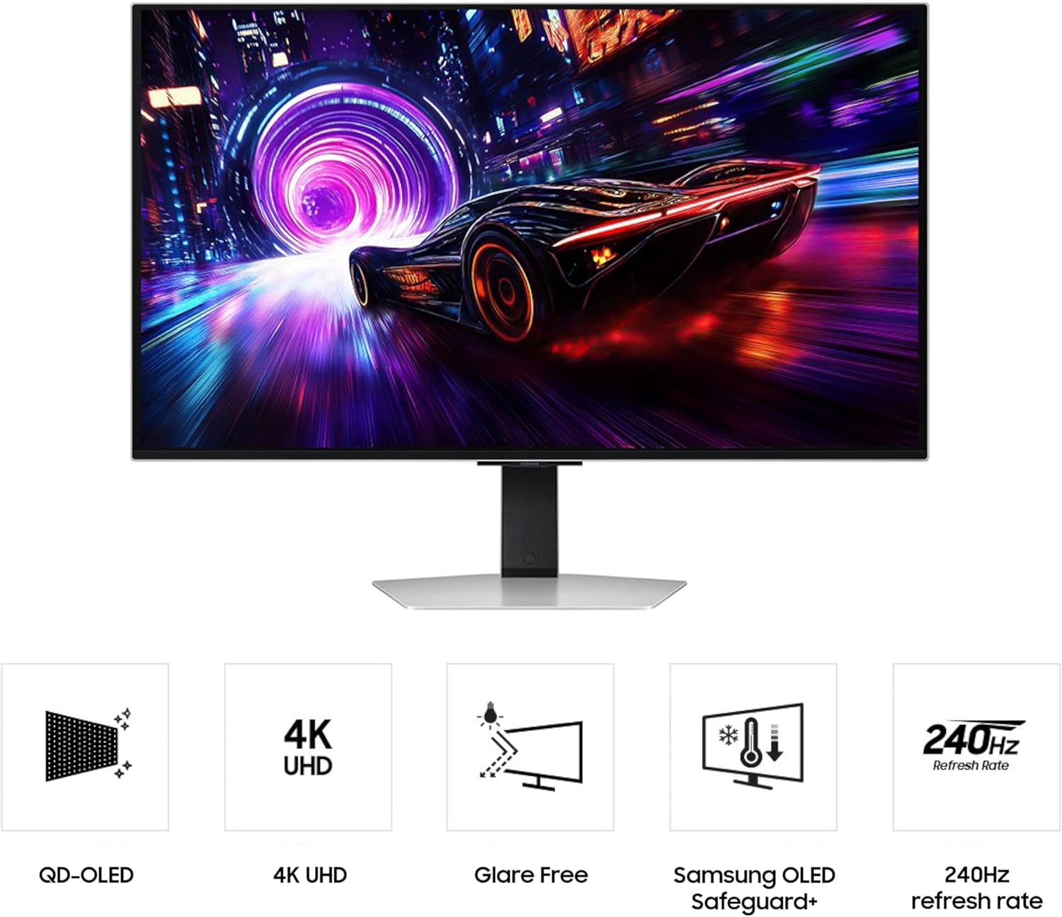 Thumbnail 1 de Samsung Odyssey G8 32" 4K 240Hz Monitor