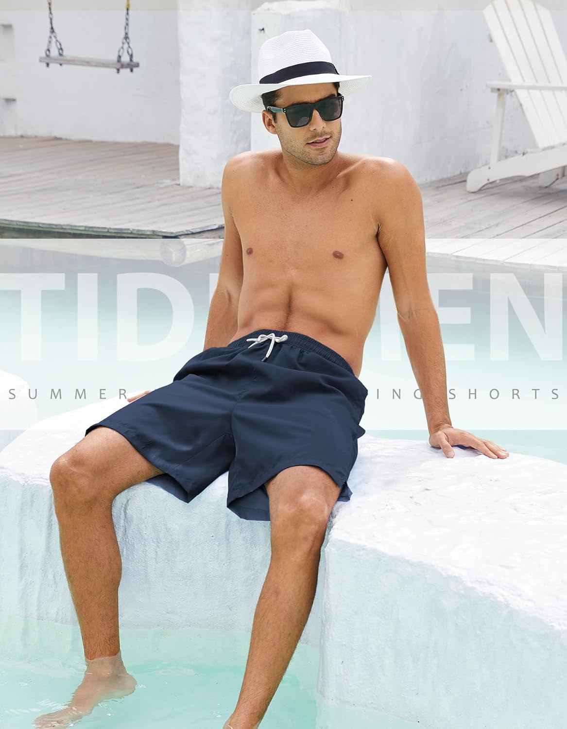 Thumbnail 2 de YUTYTH men’s swim shorts 2 side pockets
