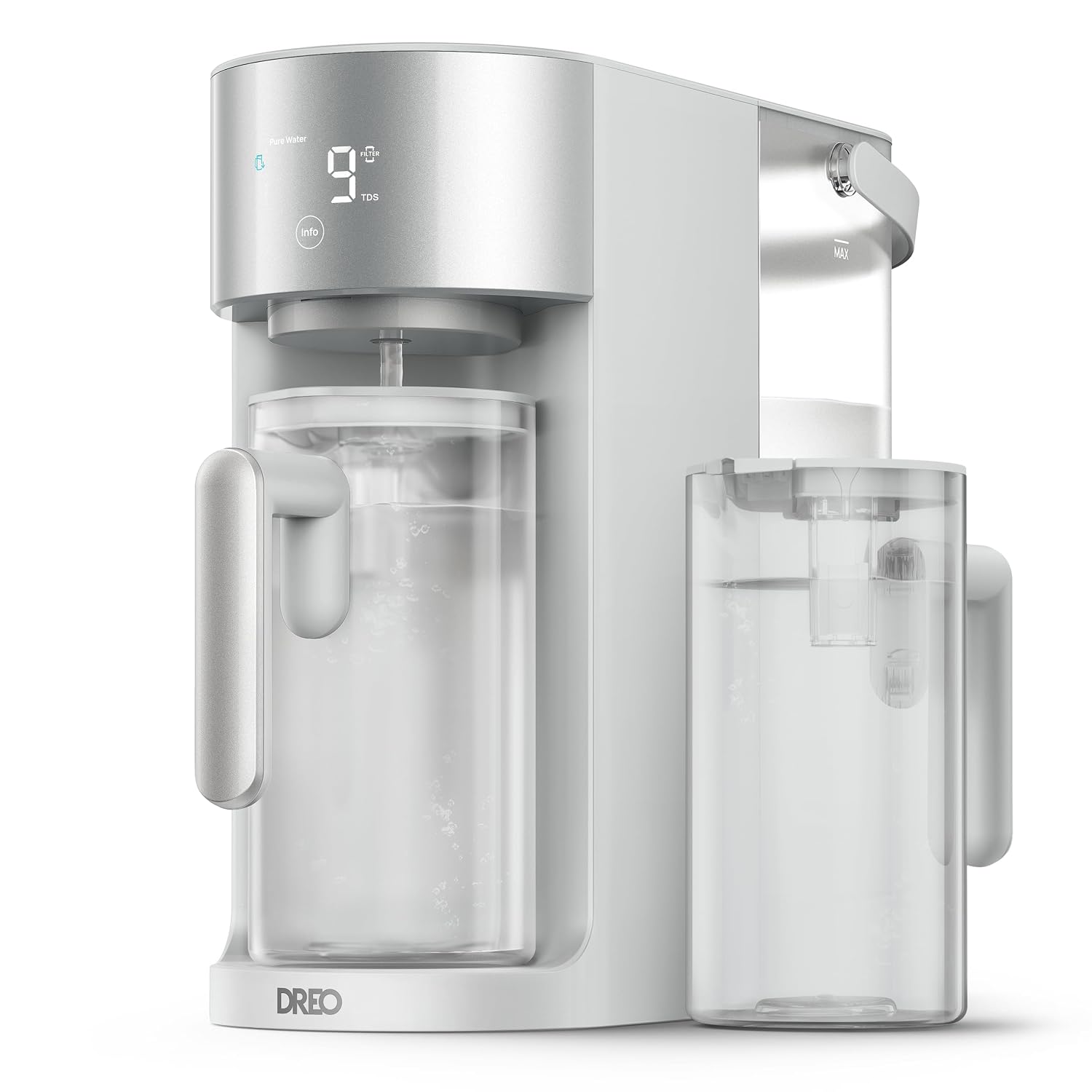 Detalle de DREO RO Water Filter 113 DR-KWF003 Gray Countertop System, 5L
