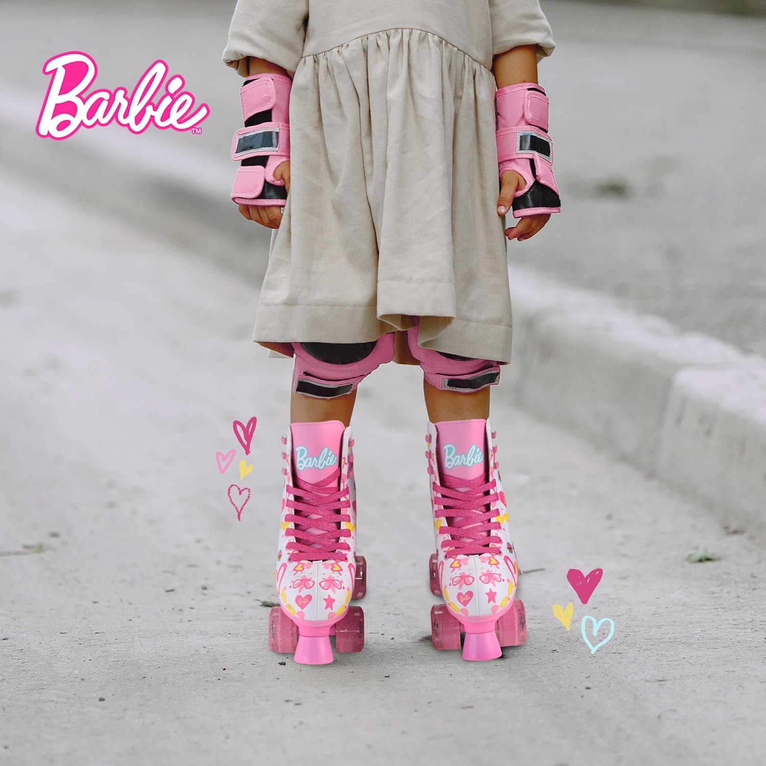 Thumbnail 4 de Barbie Roller Skates Adjustable Sizes 12โ2 ๐ผ