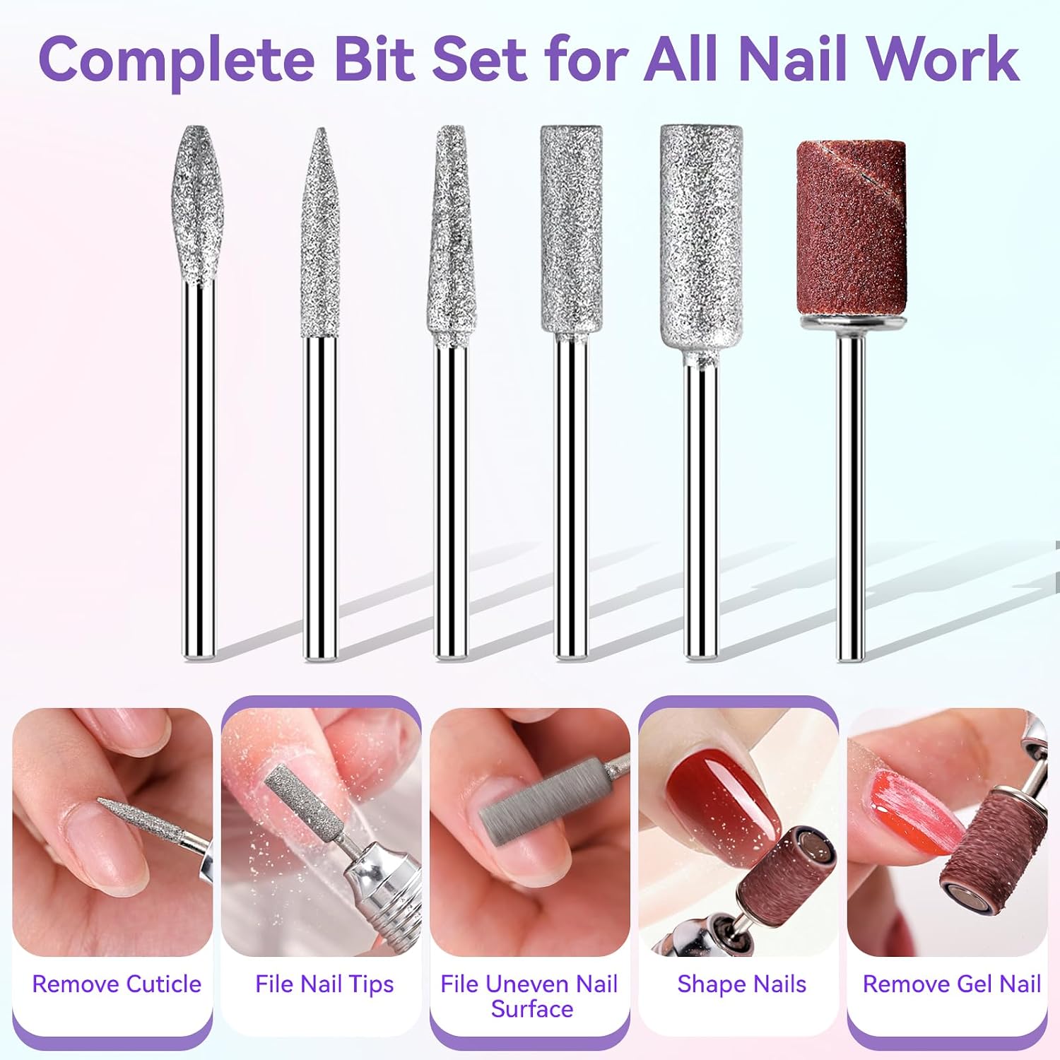 Thumbnail 6 de Makartt Rechargeable Nail Drill 35000RPM ๐