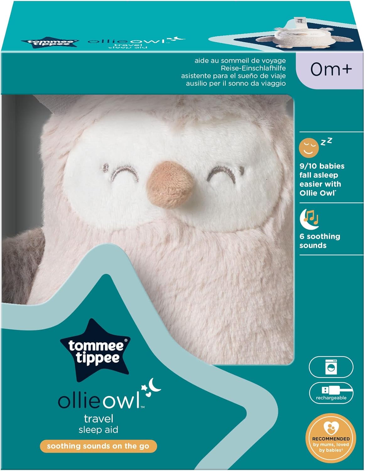 Detalle 2 de Tommee Tippee OllieBúho Asistente sueño viaje