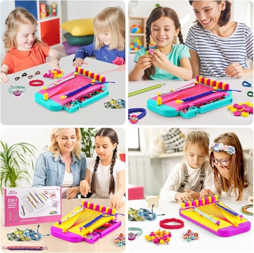 Detalle de Kit Felly para Hacer Pulsera de Amistad para Niñas (6–12 años) – DIY Joyas y Manualidades
