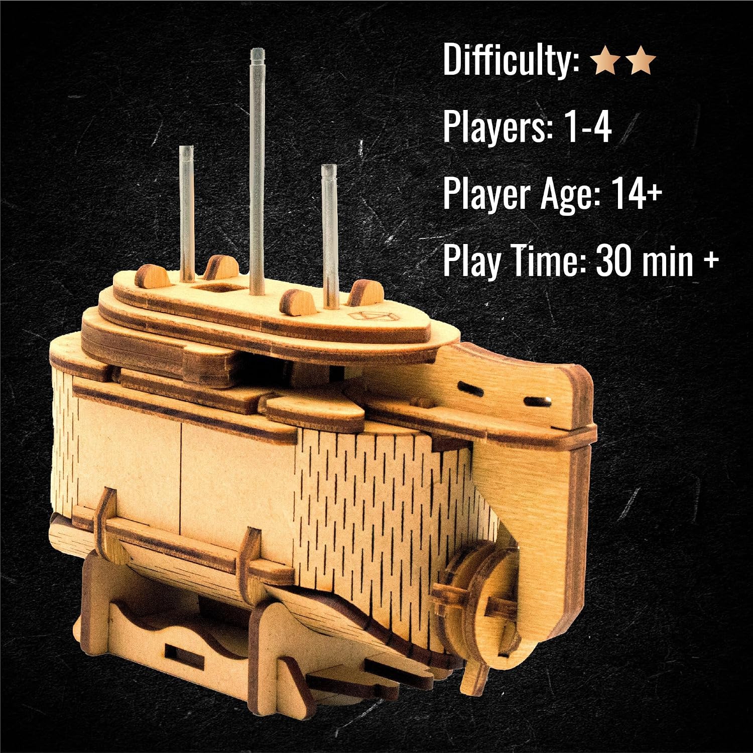 Thumbnail 5 de PUZZLE POTATO - Tesla's Boat: A Brain Teaser Puzzle Box