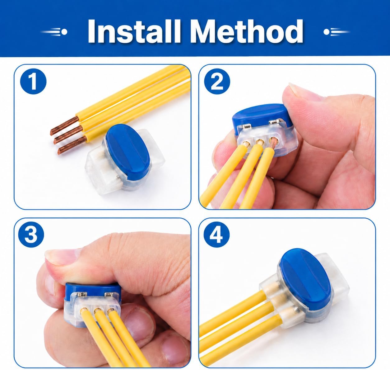 Thumbnail 6 de VABNEER Gel-Filled 3-Wire Cable Connectors (30) for Outdoor Wiring