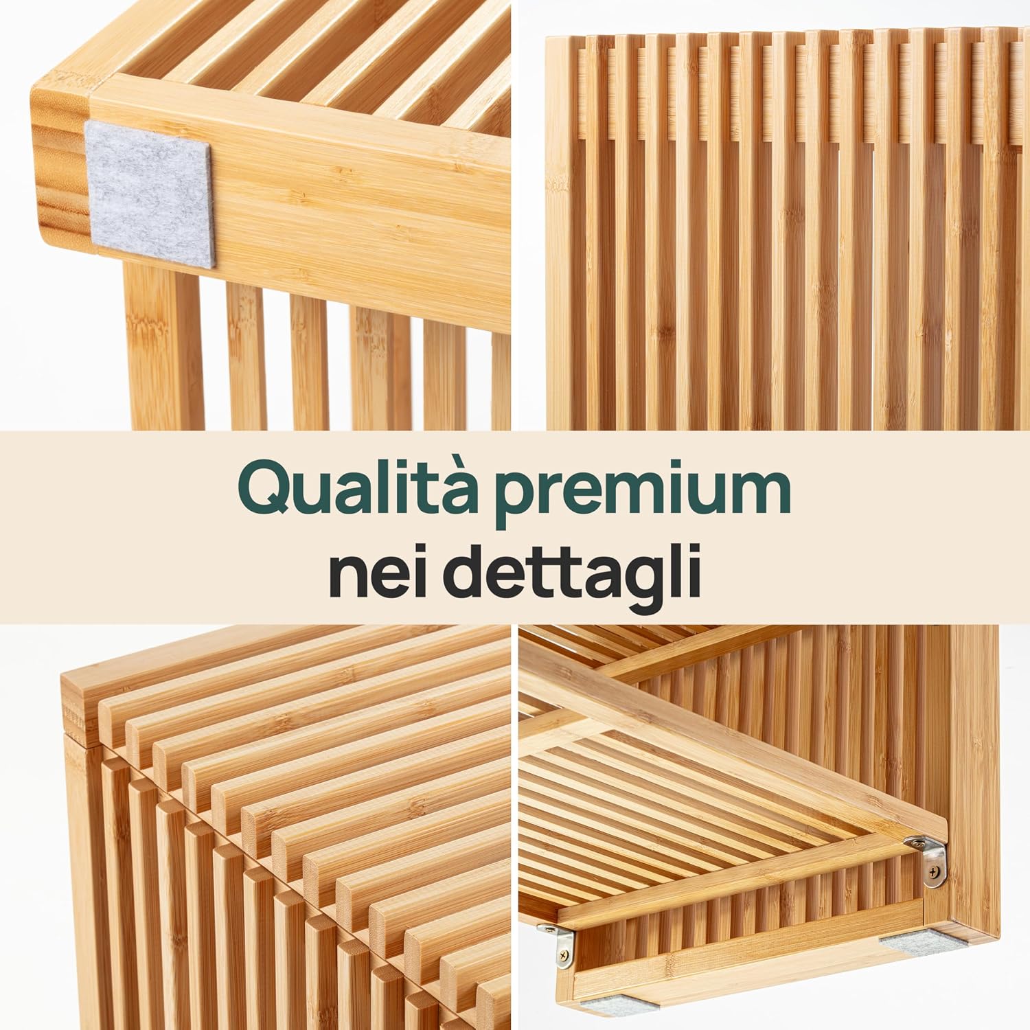 Detalle de BAM BOO BOX Scarpiera con seduta 90 cm
