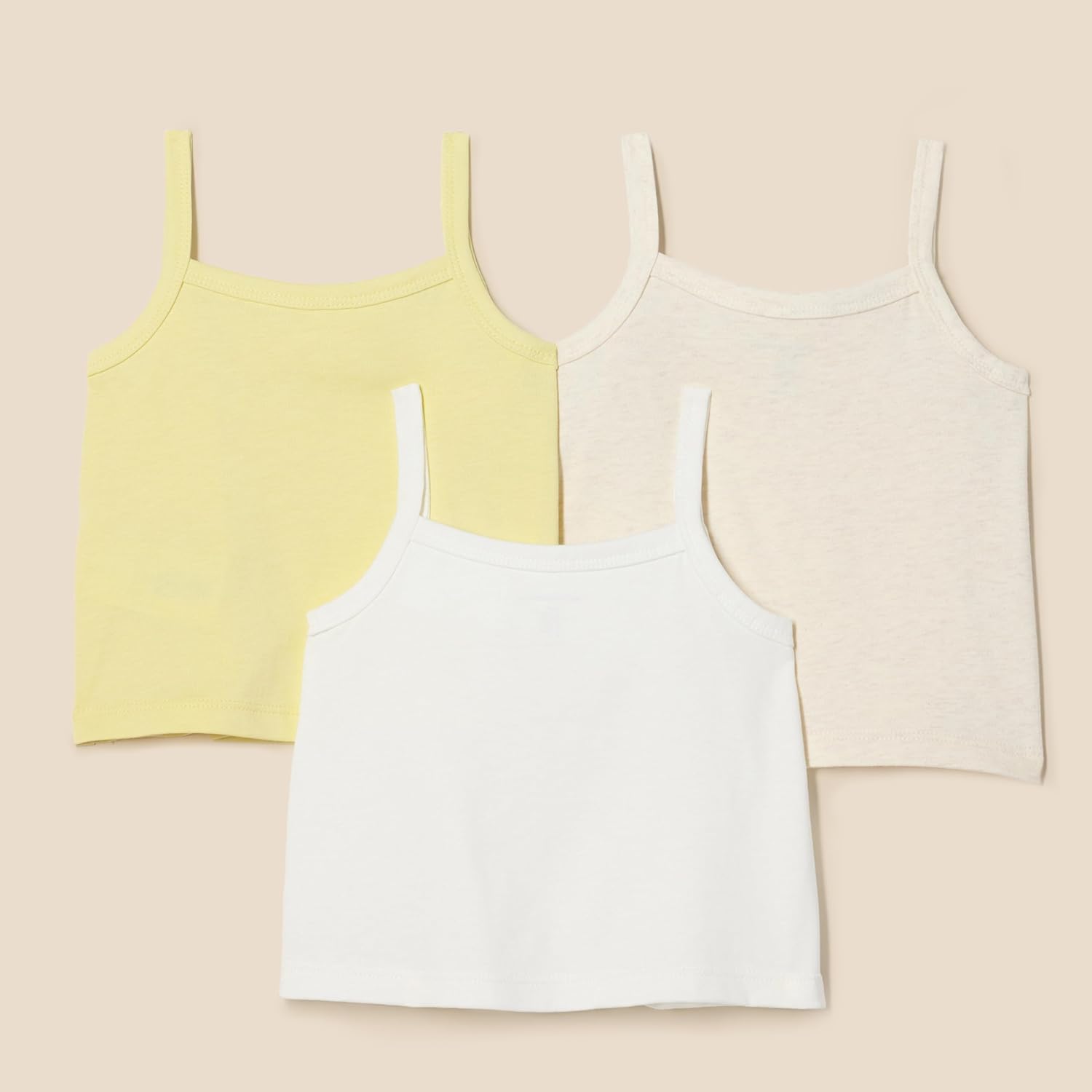 Thumbnail 2 de Amazon Essentials Girls' Cotton Crop Camisole (Pack of 3)