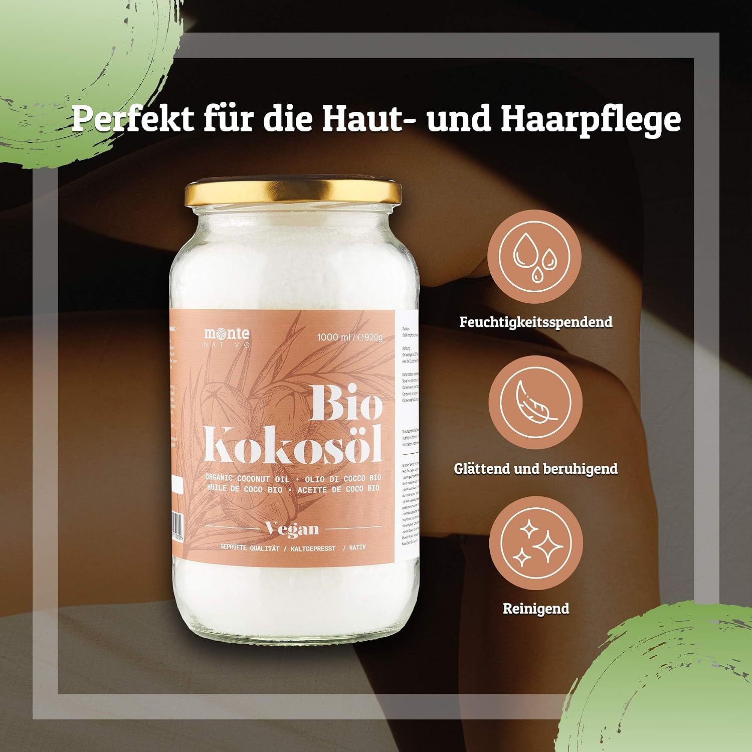 Thumbnail 4 de MonteNativo Bio Kokosöl 1000ml 🥥
