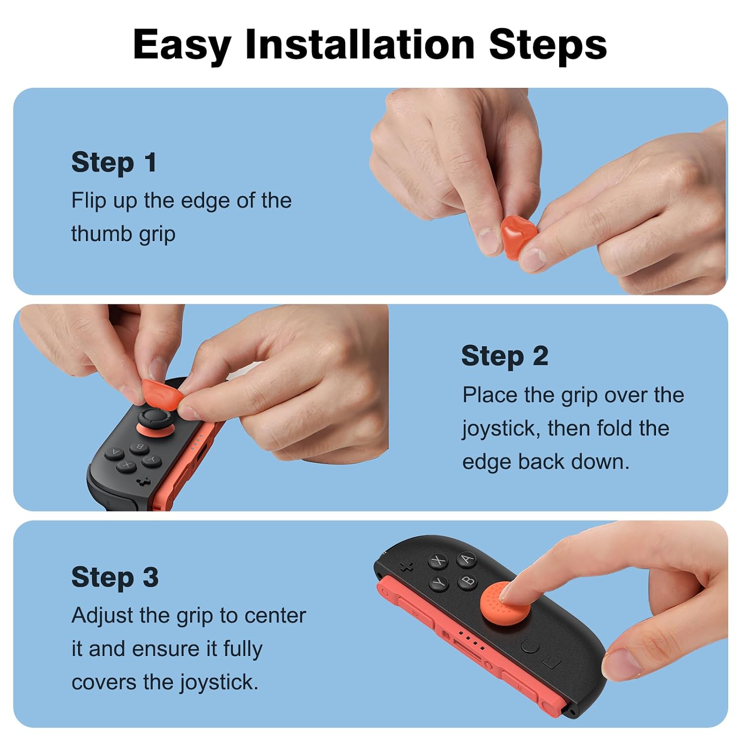 Thumbnail 5 de WEOTOO 8 Pack Thumb Grips for Switch 2