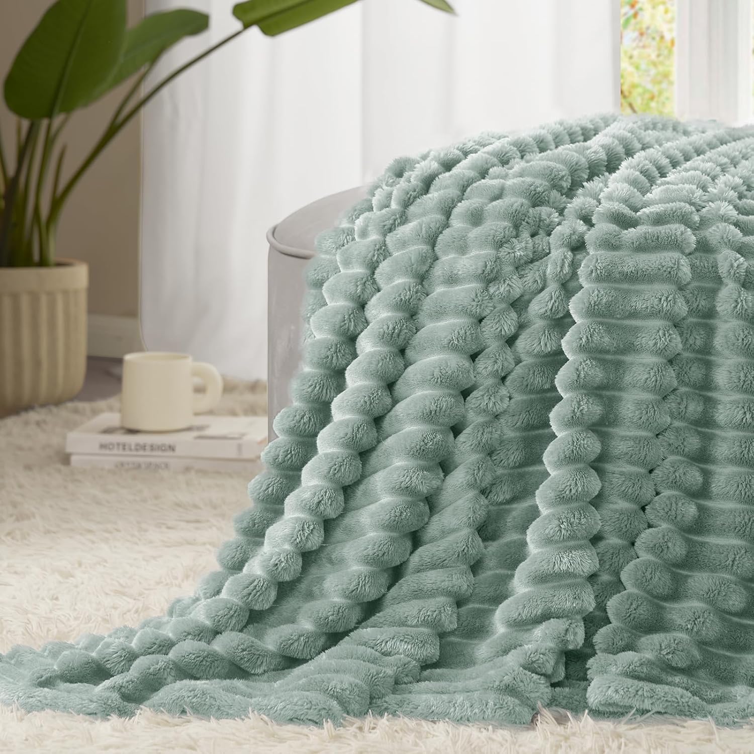 Detalle de WAVVE Plaid polaire microfibre 230 x 270