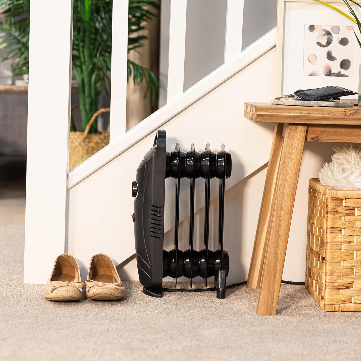 Thumbnail 4 de Russell Hobbs RHOFR3001 650W oil-filled radiator for 10 m²