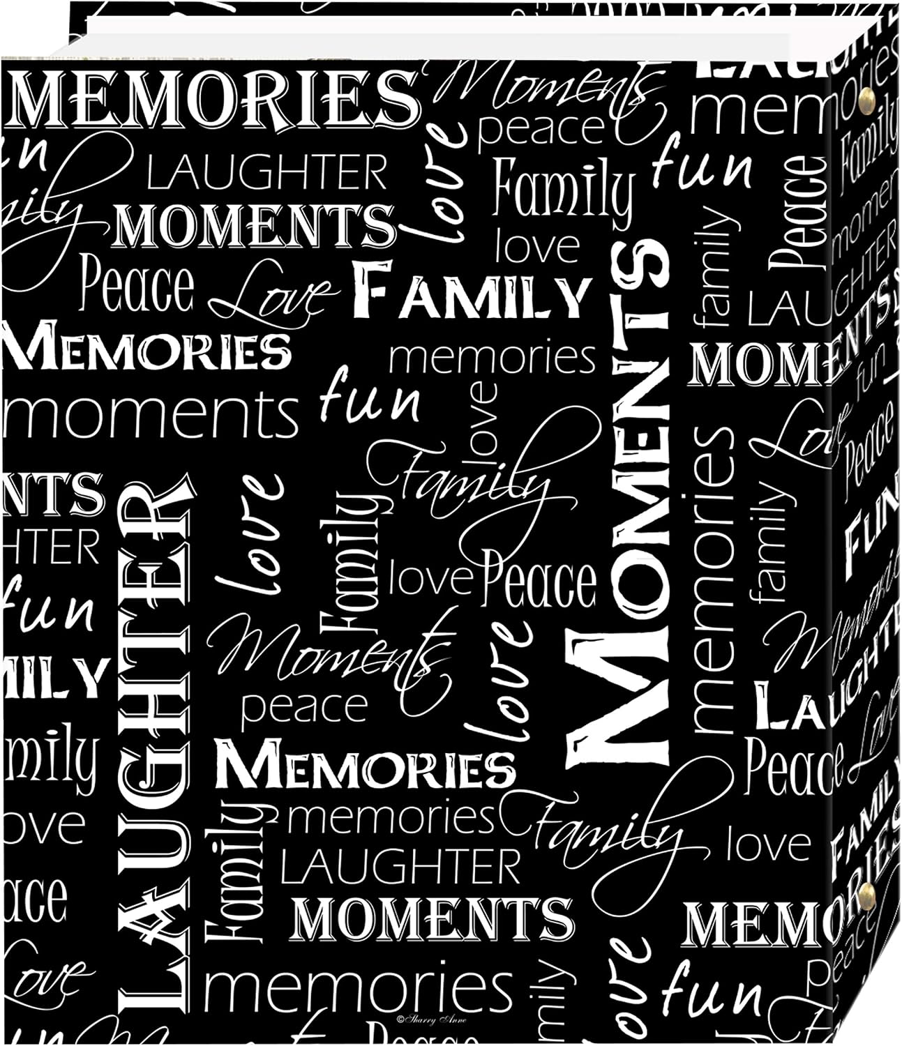 Thumbnail 1 de Pioneer Photo Albums LM-100D Black & White Words – album magnetyczny, 100 stron