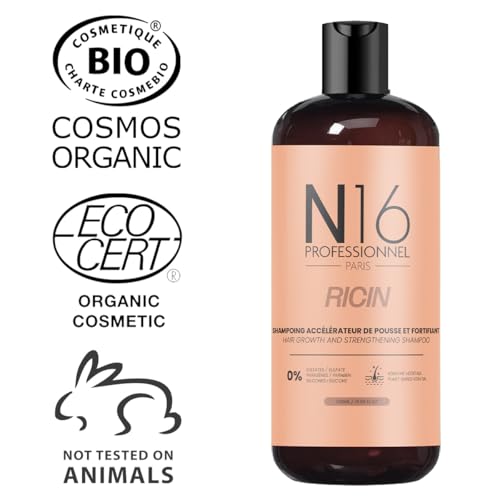 Detalle 2 de Shampooing Bio Ricin N16 professionnel 500 ml — accélérateur de pousse