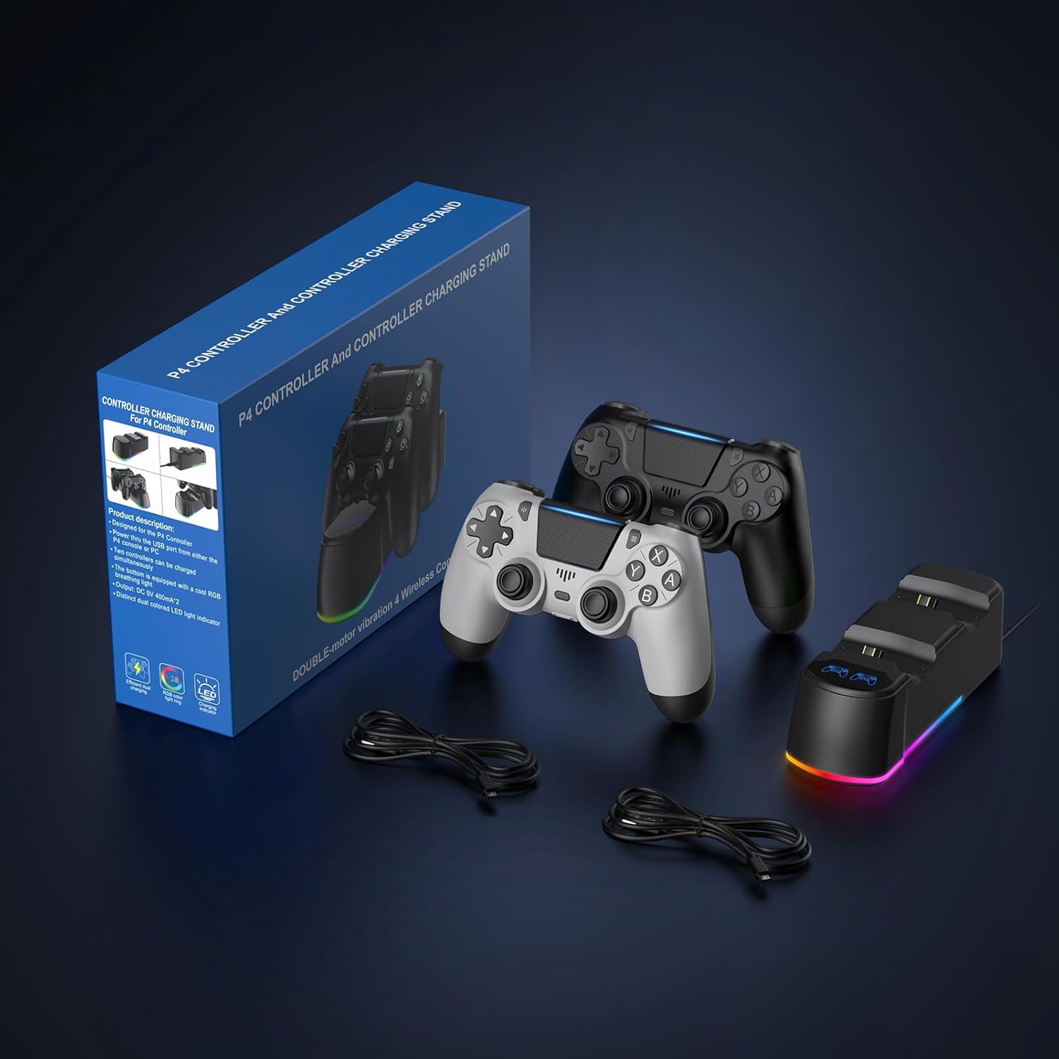 Thumbnail 6 de ewnol 2-Pack Controllers 1.8h Charging Dock