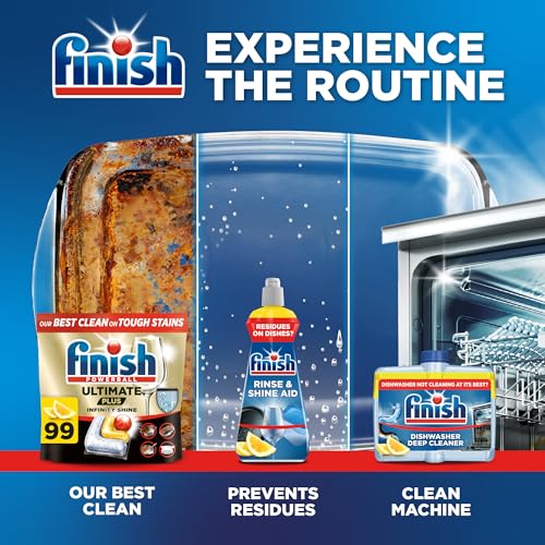Thumbnail 8 de Finish Ultimate Plus Infinity Shine Dishwasher Tablets, Lemon 105 by Reckitt