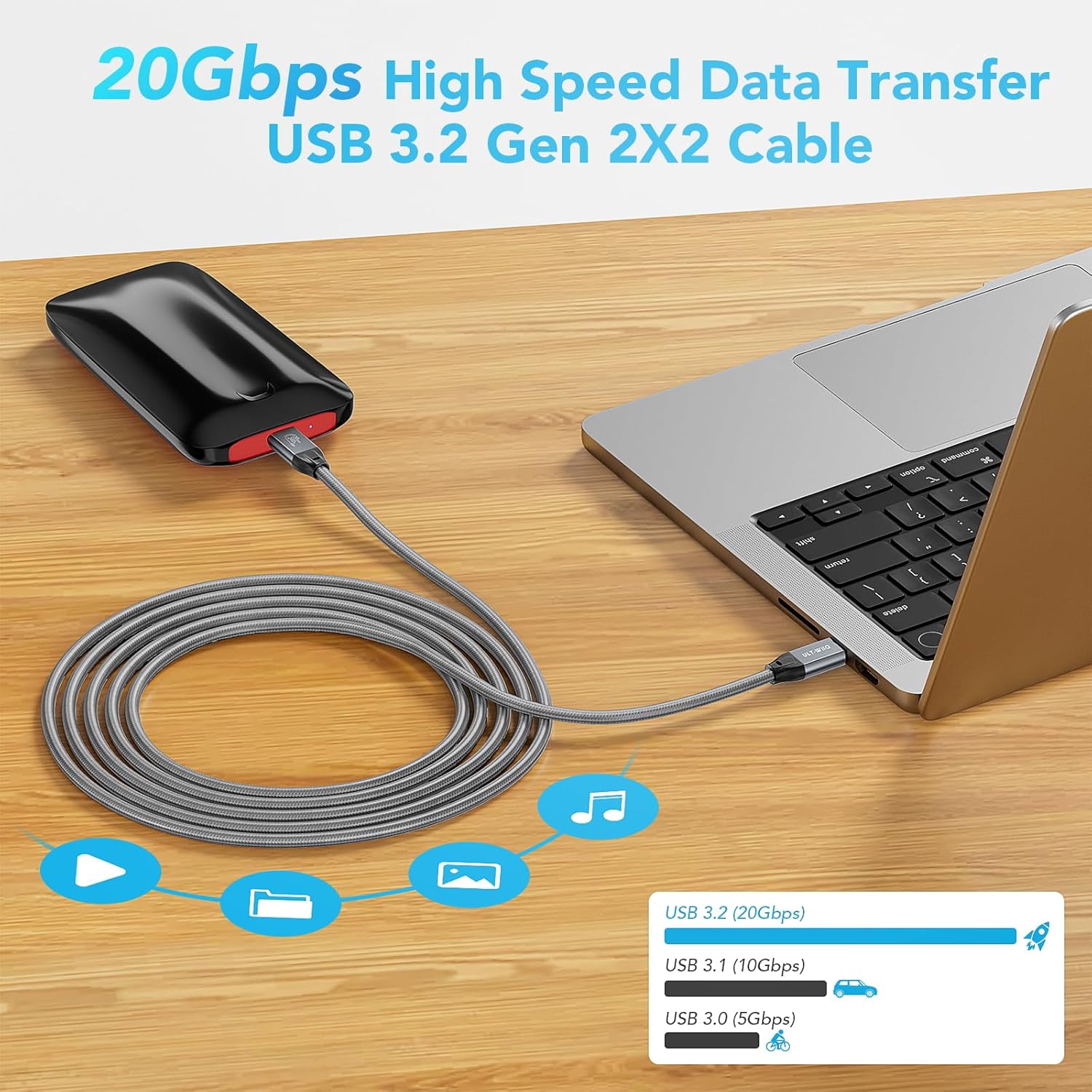 Thumbnail 3 de ULT-WIIQ USB C 3.2 Gen2x2 20Gbps 240W ⚡