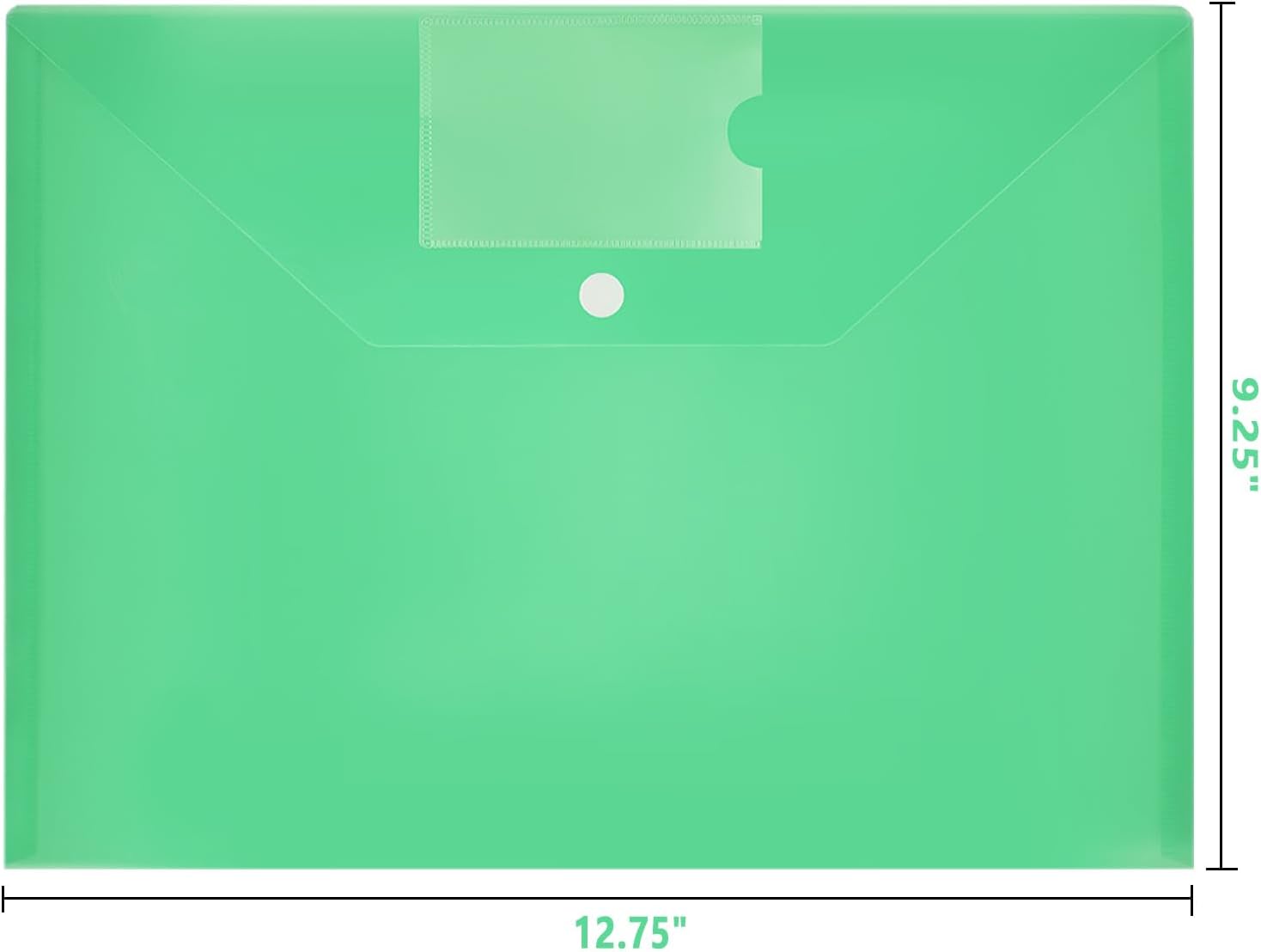 Thumbnail 3 de Plastic Folders A4 30‑pack with button closure 📁