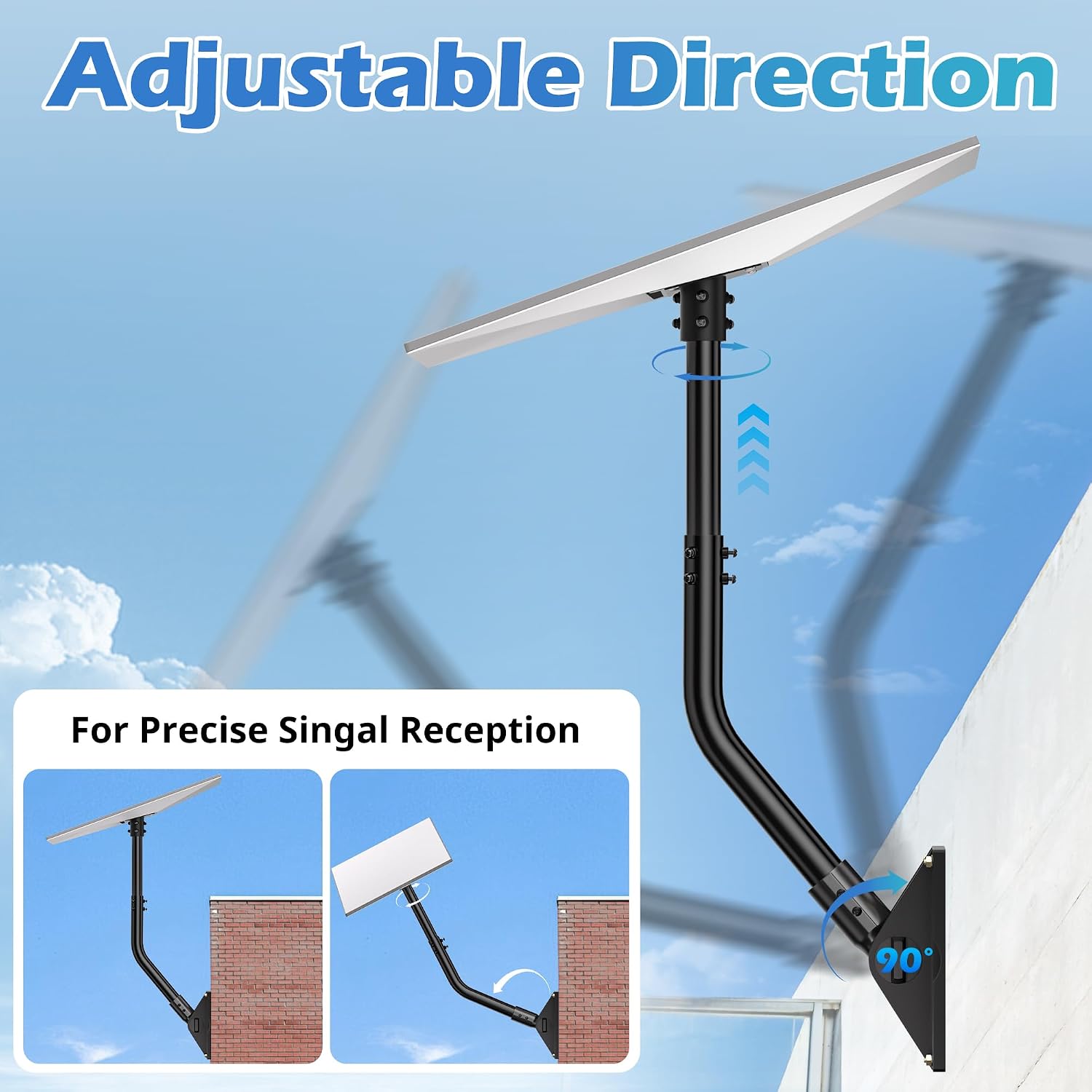 Detalle de UBeesize Starlink Mount Gen 3 15.7in 📡