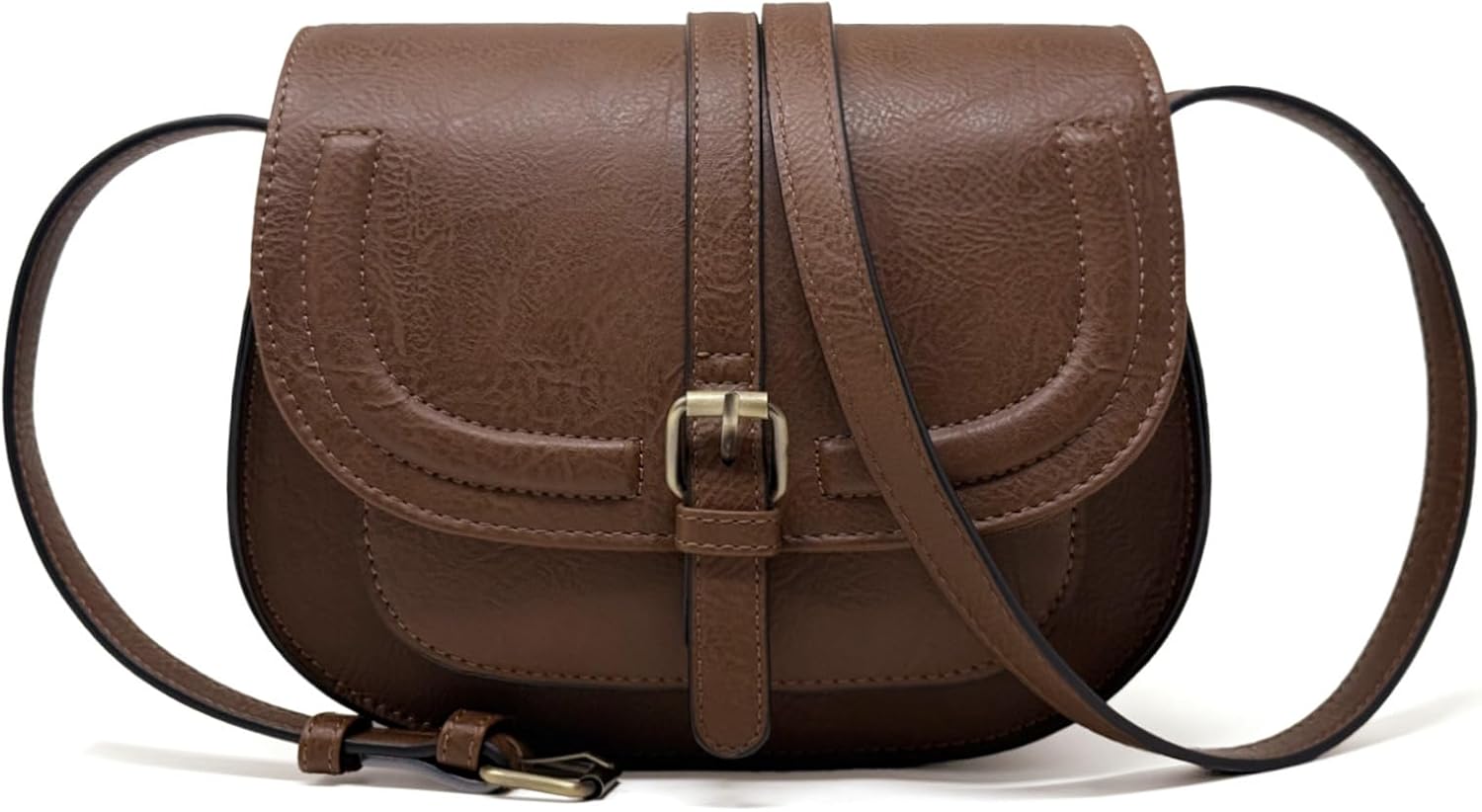 Detalle 2 de AFKOMST crossbody bag for women (small satchel & shoulder bag) in vegan leather