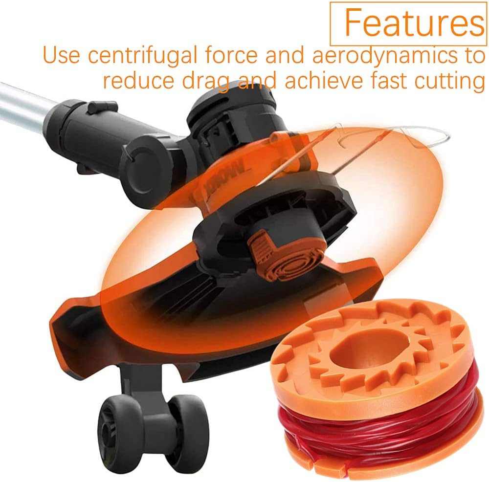 Detalle 2 de Worx Strimmer Spool Replacement Pack for WA0010 Series