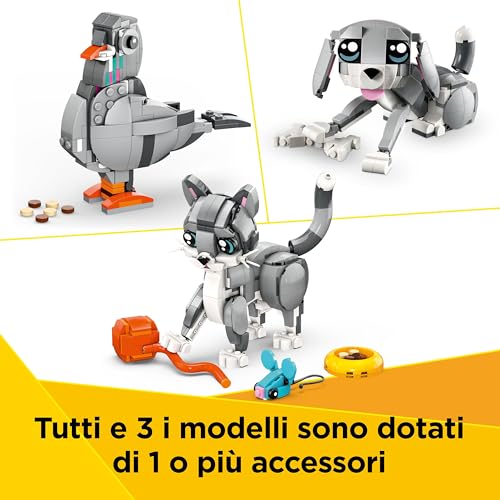Thumbnail 3 de LEGO Creator 3in1 Gatto Gioioso (31163) – 3 modelli in 1: gatto, cane o piccione