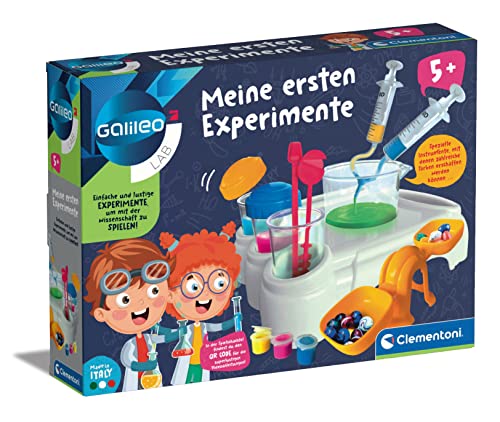 Detalle de Clementoni Galileo Lab – Meine ersten Experimente: Wissenschaft zum Anfassen für Kinder ab 5 Jahren