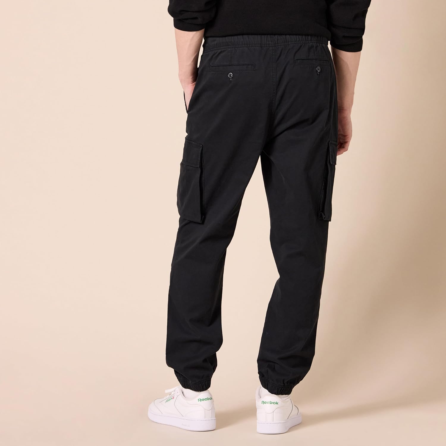 Thumbnail 1 de Amazon Essentials uomo jogger cargo con coulisse in vita, twill di cotone elasticizzato e vestibilità standard