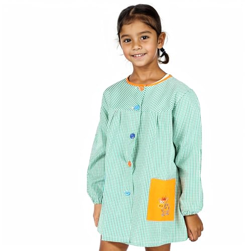 Thumbnail 1 de Etrexonline Bata Escolar Unisex para Niños y Niñas (Talla 2, 3-4 años) – Verde