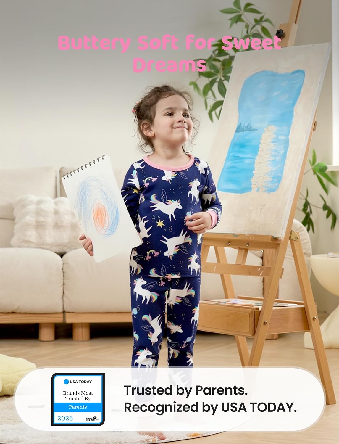 Detalle de PATPAT Bamboo Viscose Pajama Sets