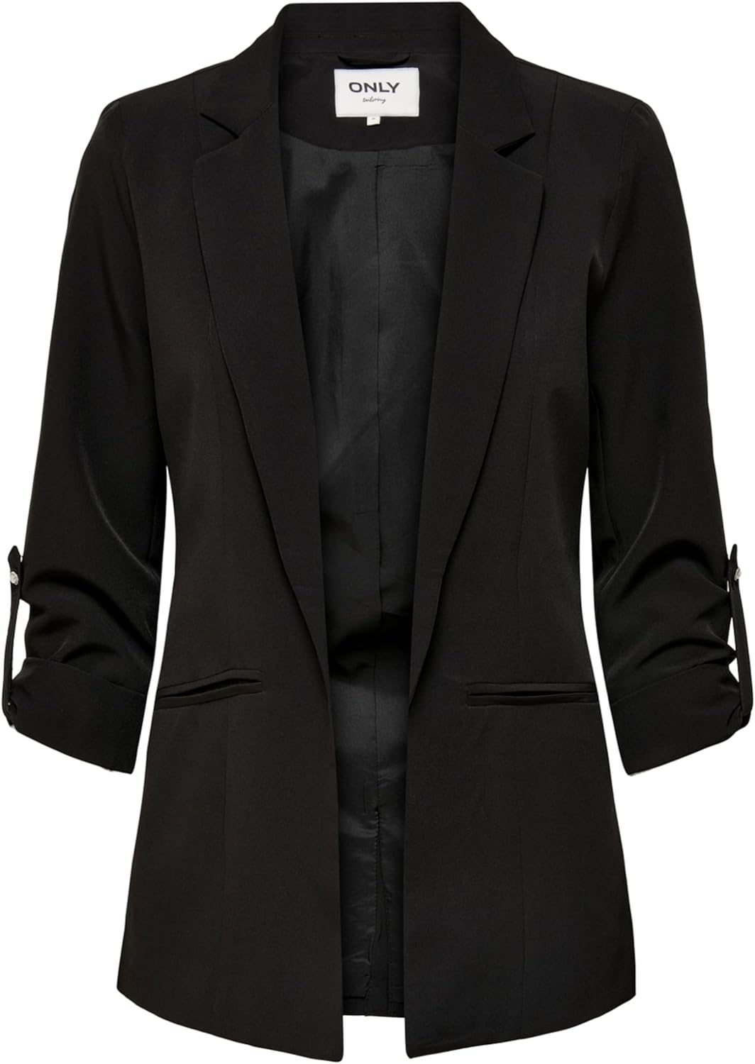 Detalle de ONLY Female Blazer ONLKAYLE-ORLEEN Blazer – 3/4-Ärmel, Regular Fit, pflegeleichter Materialmix