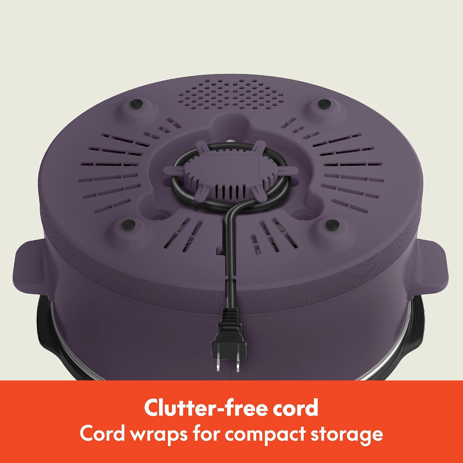 Thumbnail 6 de bella 6.0 Qt Programmable Slow Cooker (Plum) with Ceramic Nonstick Stoneware Pot