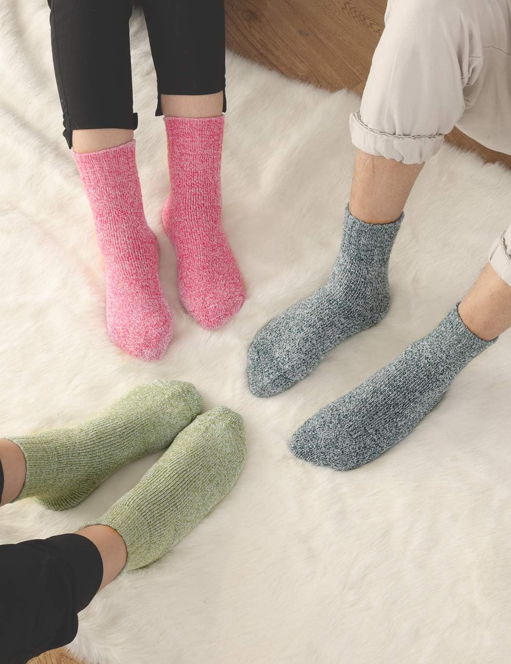 Thumbnail 5 de Jeasona Wool Hiking Socks 5 Pairs