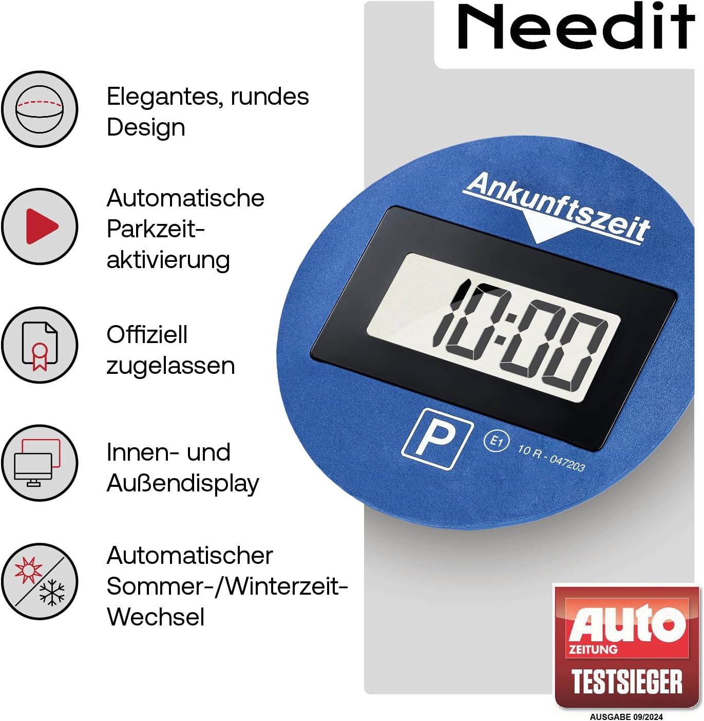 Thumbnail 1 de Needit Park Lite One Elektronische Parkscheibe