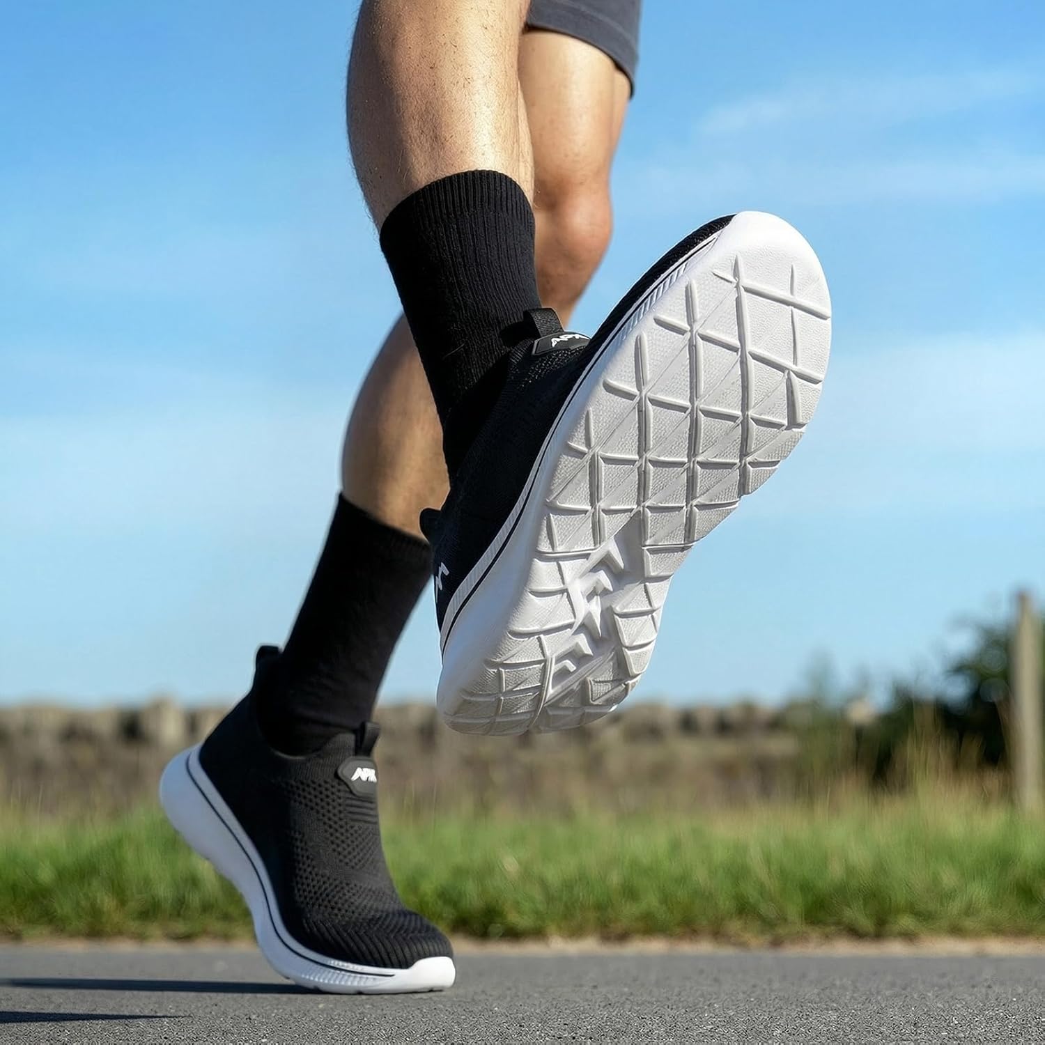 Thumbnail 2 de ODCKOI Sneaker Herren Slip-on: atmungsaktiver, leichter Freizeitschuh ohne Schnürsenkel