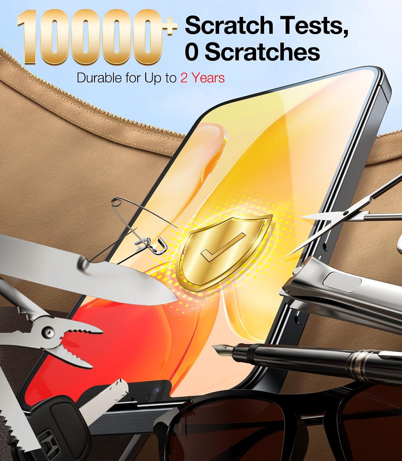 Thumbnail 3 de TORRAS iPhone screen protector 9H+ glass