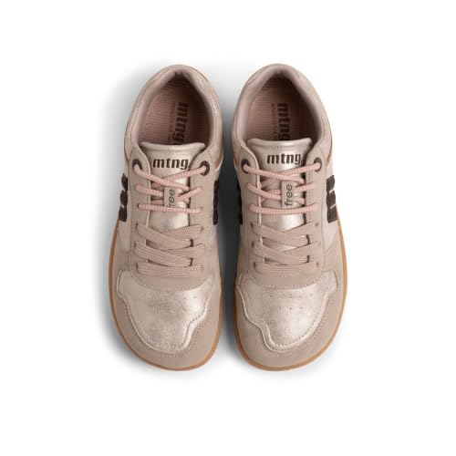 Detalle de MTNG Zapatillas Barefoot Mujer Free Aria 60840 | 63537 en Oro