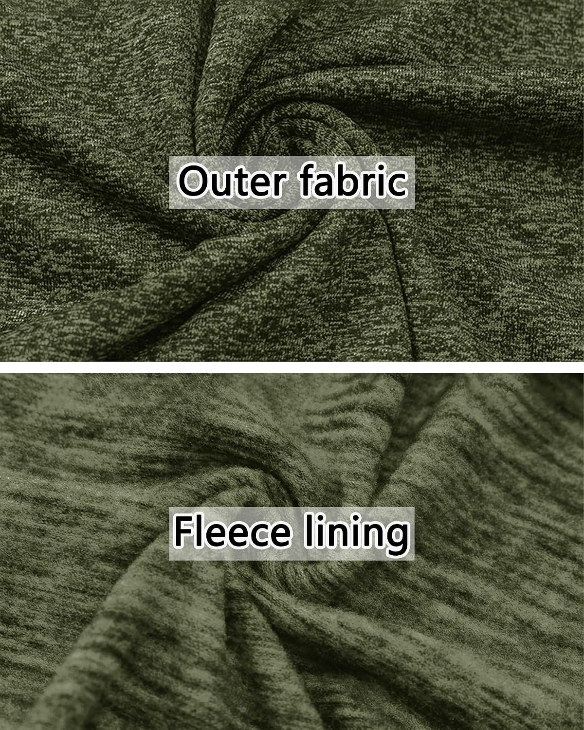 Thumbnail 6 de Fleece 1/4 Zip Funktionsshirt mit Stretch