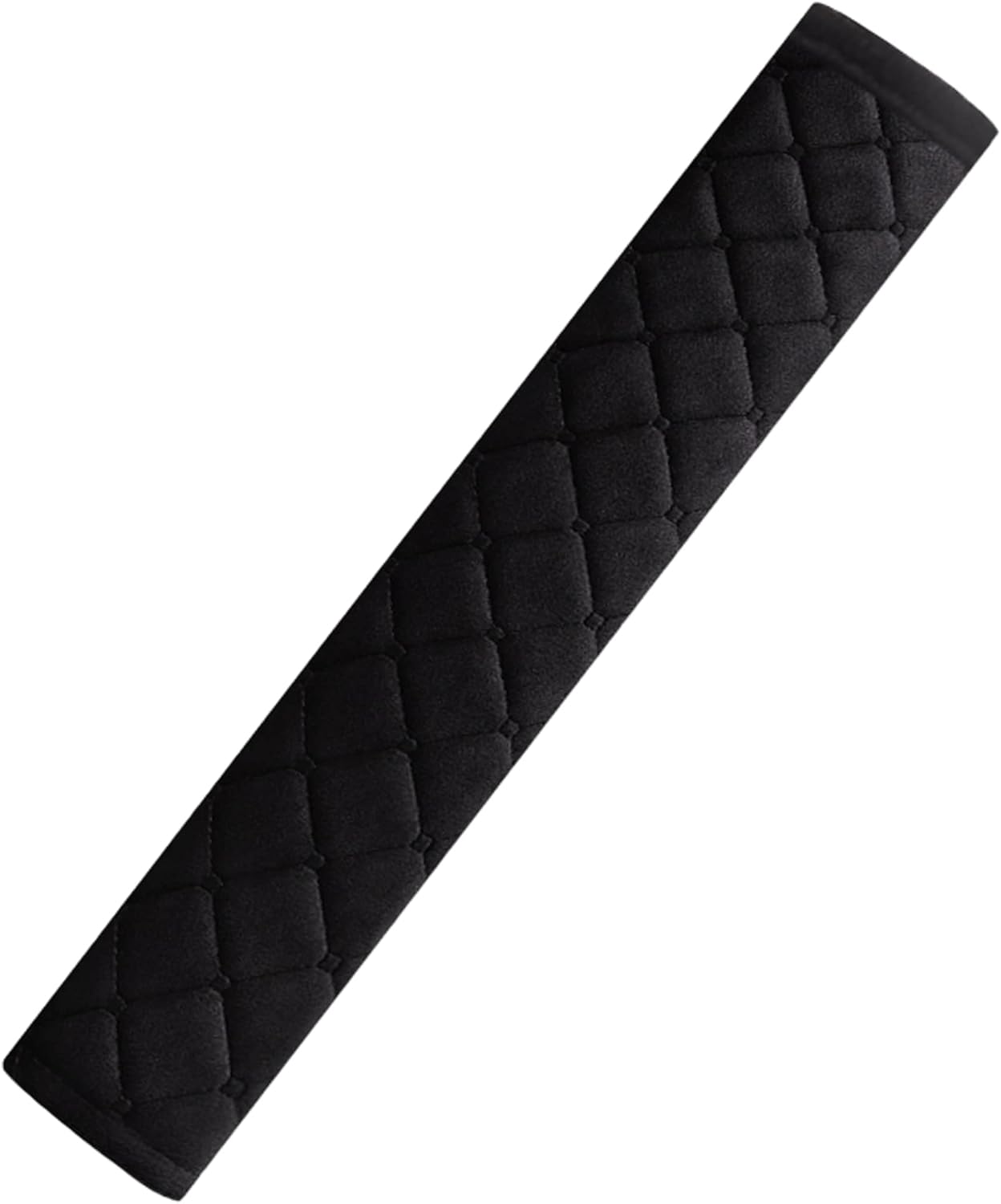 Detalle 2 de Weiche Auto-Sicherheitsgurtbezüge (Gurtkissen) Schwarz, 75 cm – 1 Stück für Erwachsene & Kinder
