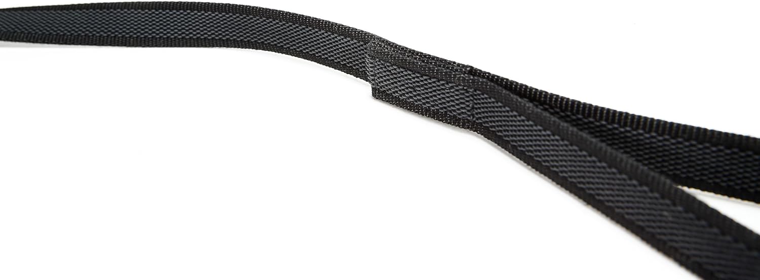 Detalle de Julius-K9 Color & Gray Super Presa Guinzaglio con Manico, 20 mm x 3 m – Nero