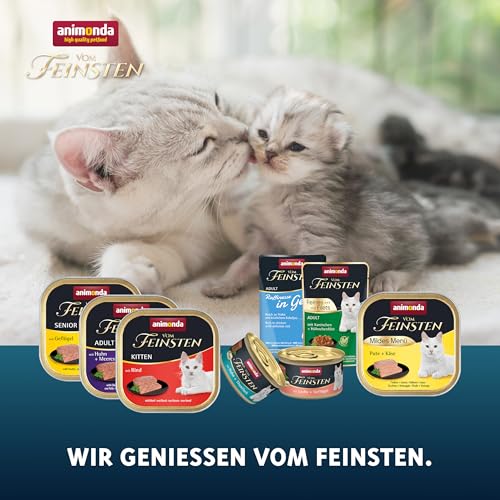 Thumbnail 6 de animonda Vom Feinsten Kitten Vielfalt für Katzenkinder – Nassfutter ohne Getreide (32 x 100 g)