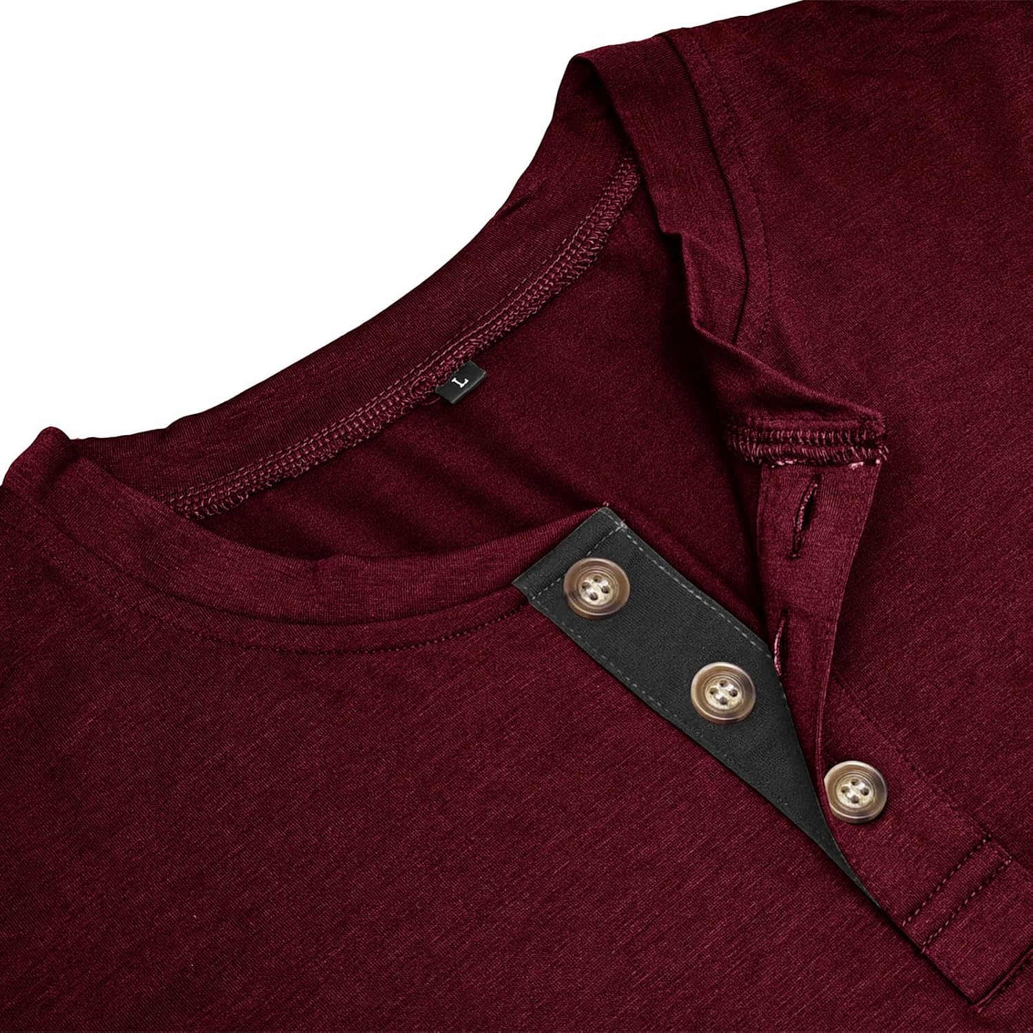 Thumbnail 3 de Henley Longsleeve Poloshirt für Männer